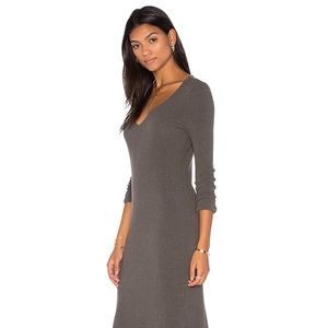 Project Social T Beverly Slit Dress in Olive